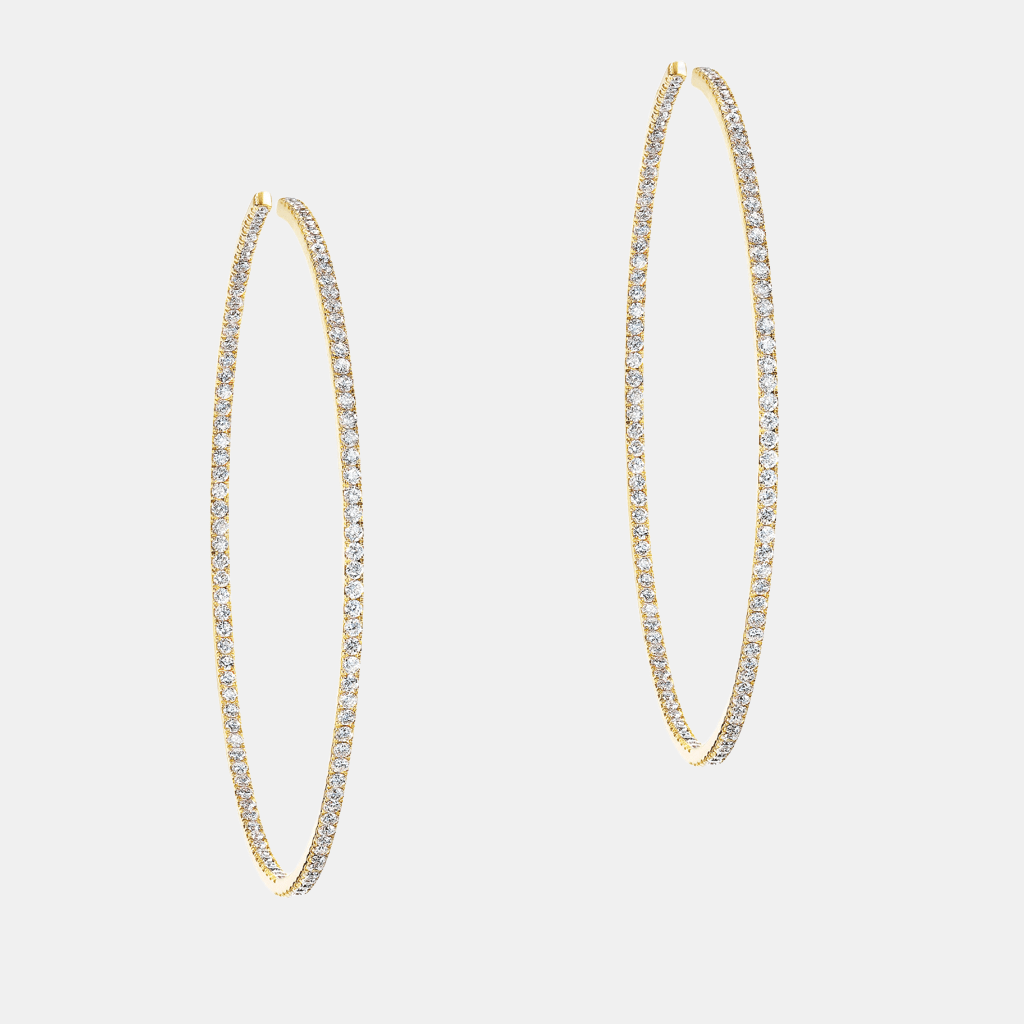 Boucles d'oreilles Gatsby M Or jaune Diamant 1.05ct