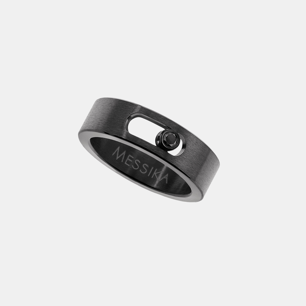 Bague Move Titanium SM  Diamant 0.06ct