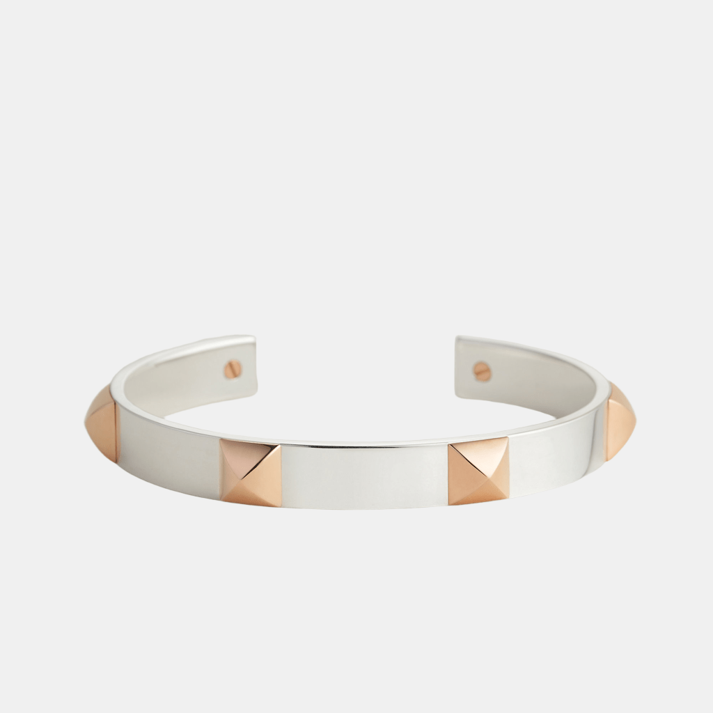 Bracelet Clou d'H Argent Diamant 0.92 ct