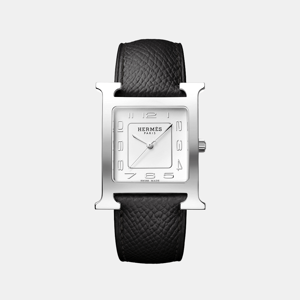 Montre Heure H Grand modèle, 34 mm Quartz Acier  