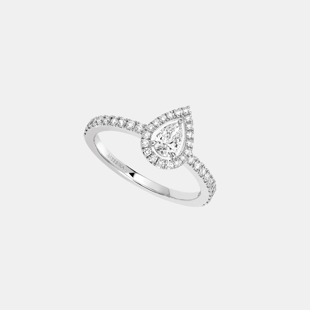 Bague Joy Poir Or blanc Diamant 0.25ct