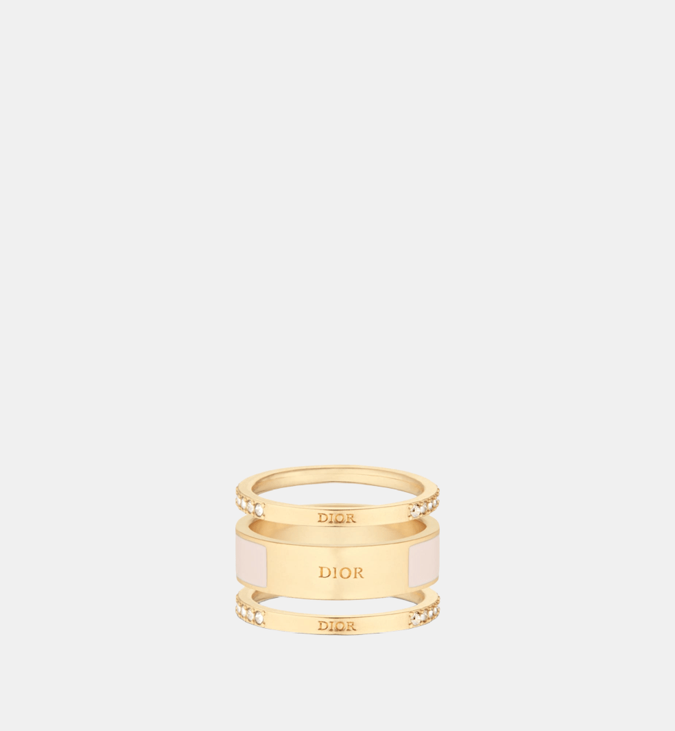 Bague Dior Code Or Cristal 
