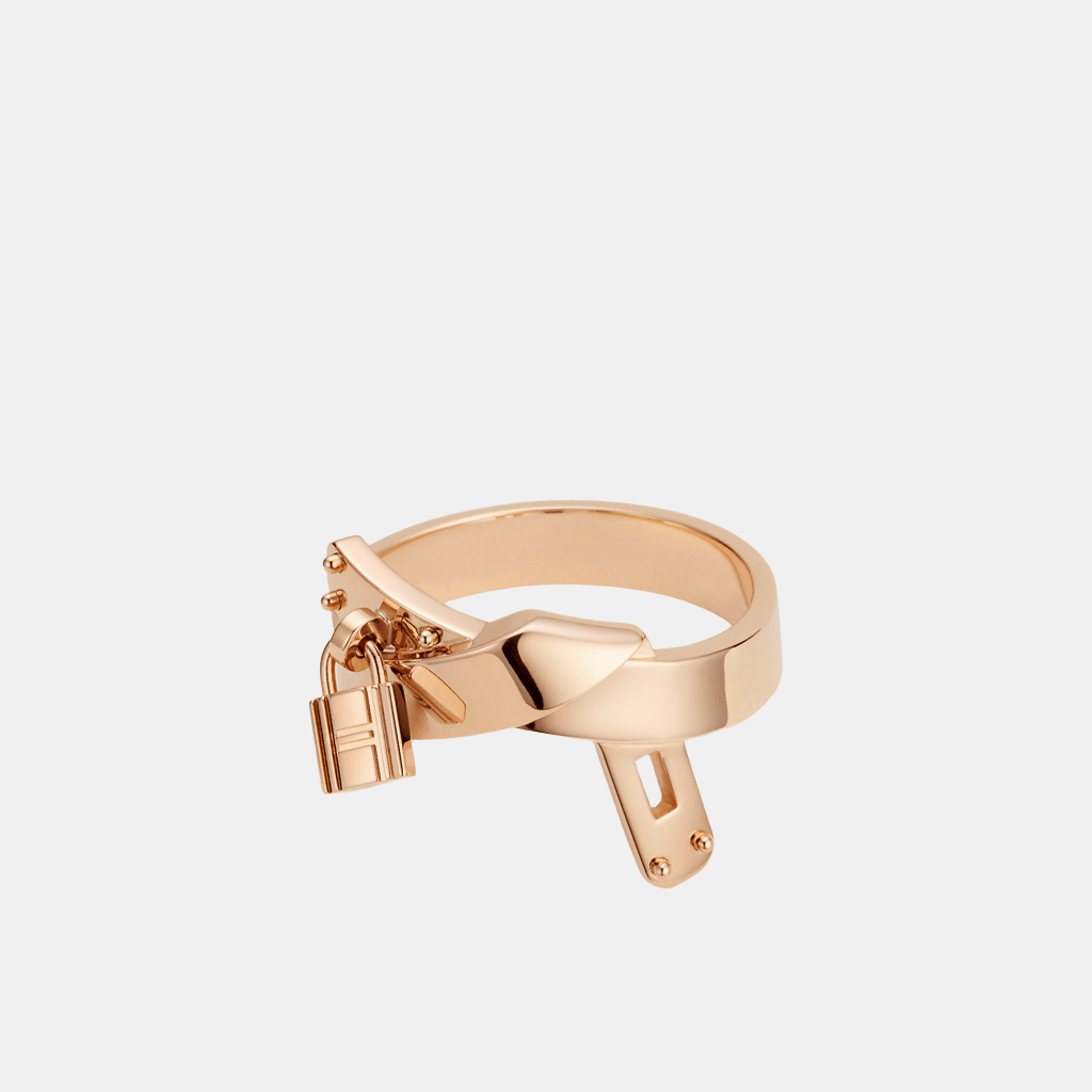 Bague Kelly Or rose Diamant 0.39 ct