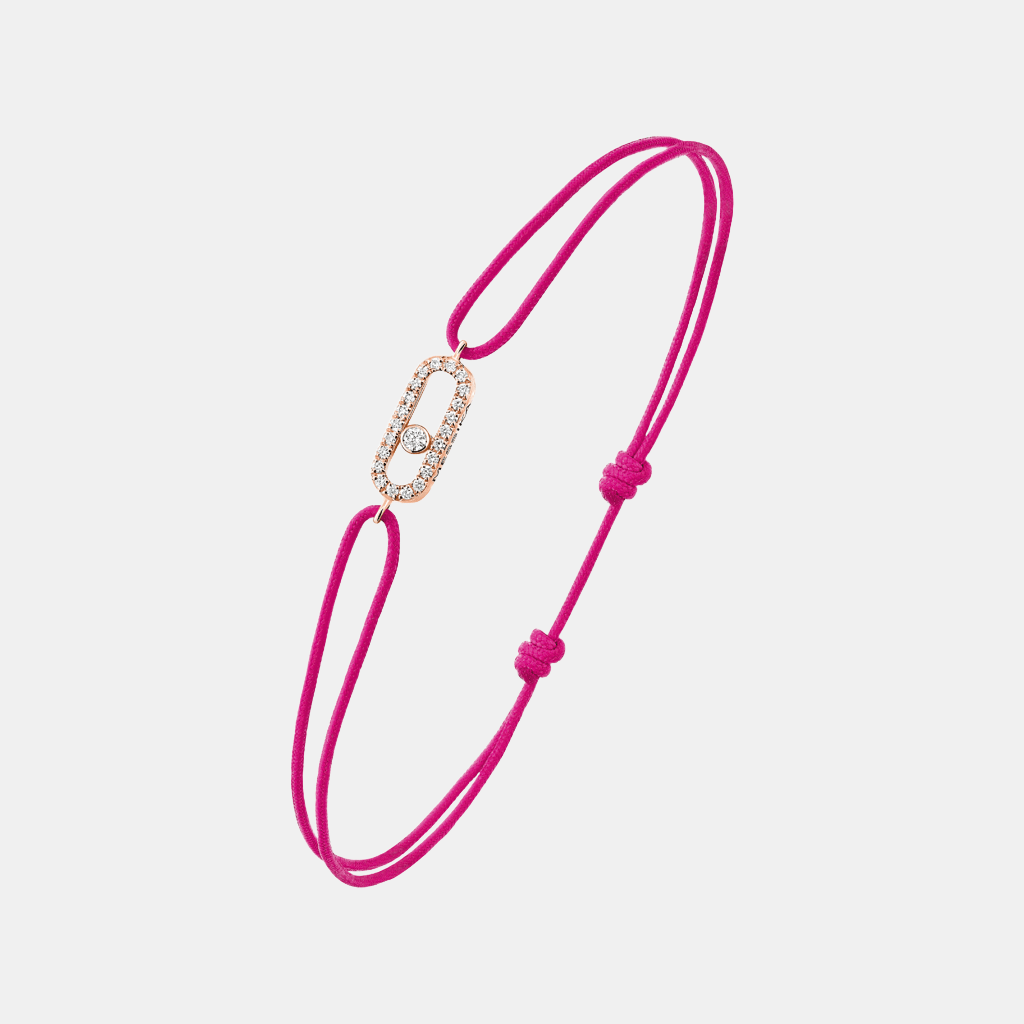 Bracelet Move Uno Or rose Diamant 0.06ct