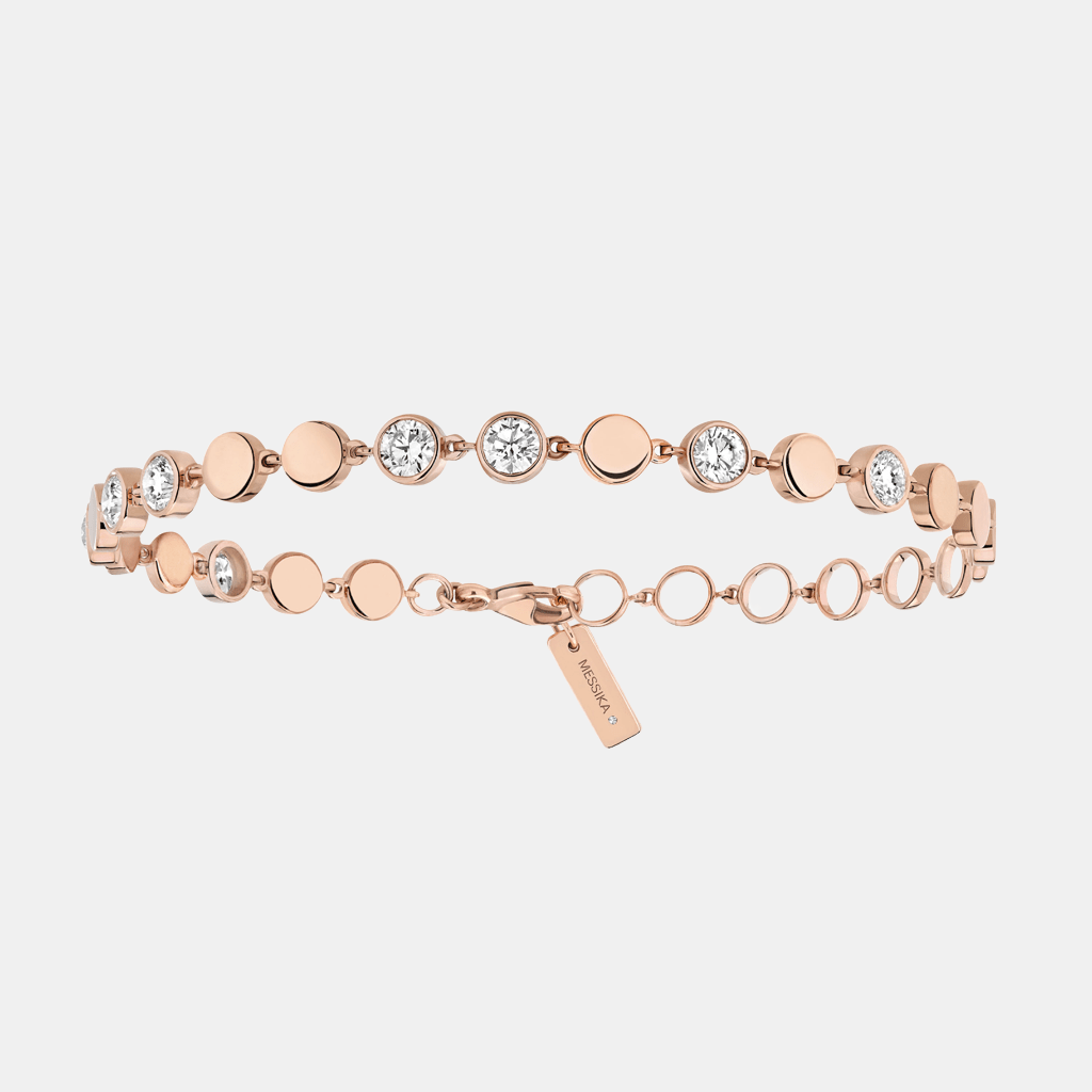 Bracelet D-Vibes MM Or rose Diamant 1.2ct