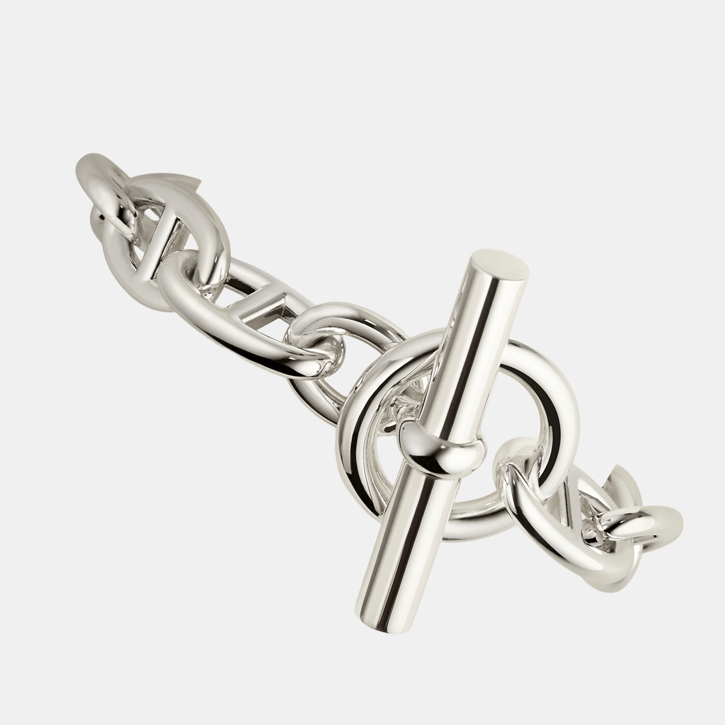 Bracelet Chaîne d'Ancre Très grand modèle Argent