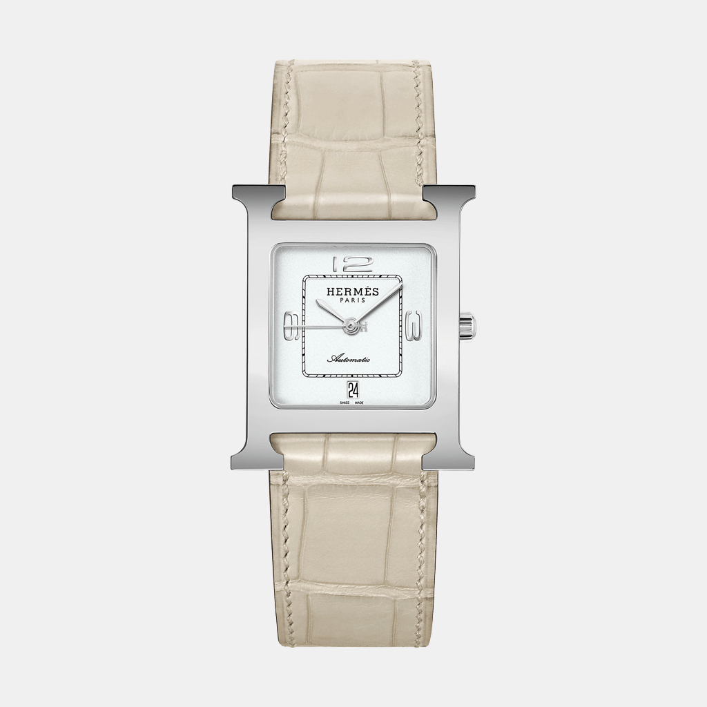 Montre Heure H Automatique, Moyen modèle, 30 mm Mécanique Acier  