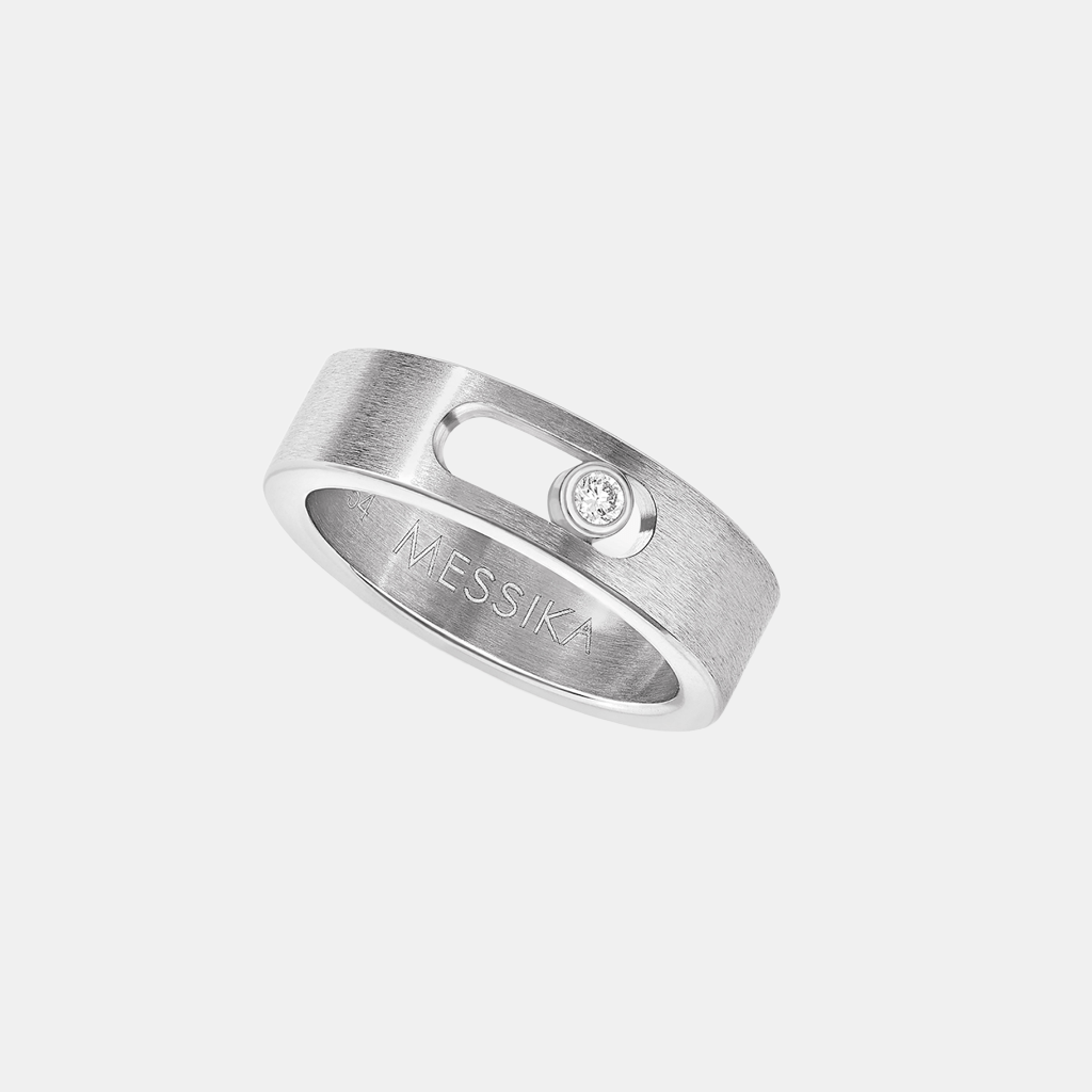 Bague Move SM Titane Diamant 0.05ct