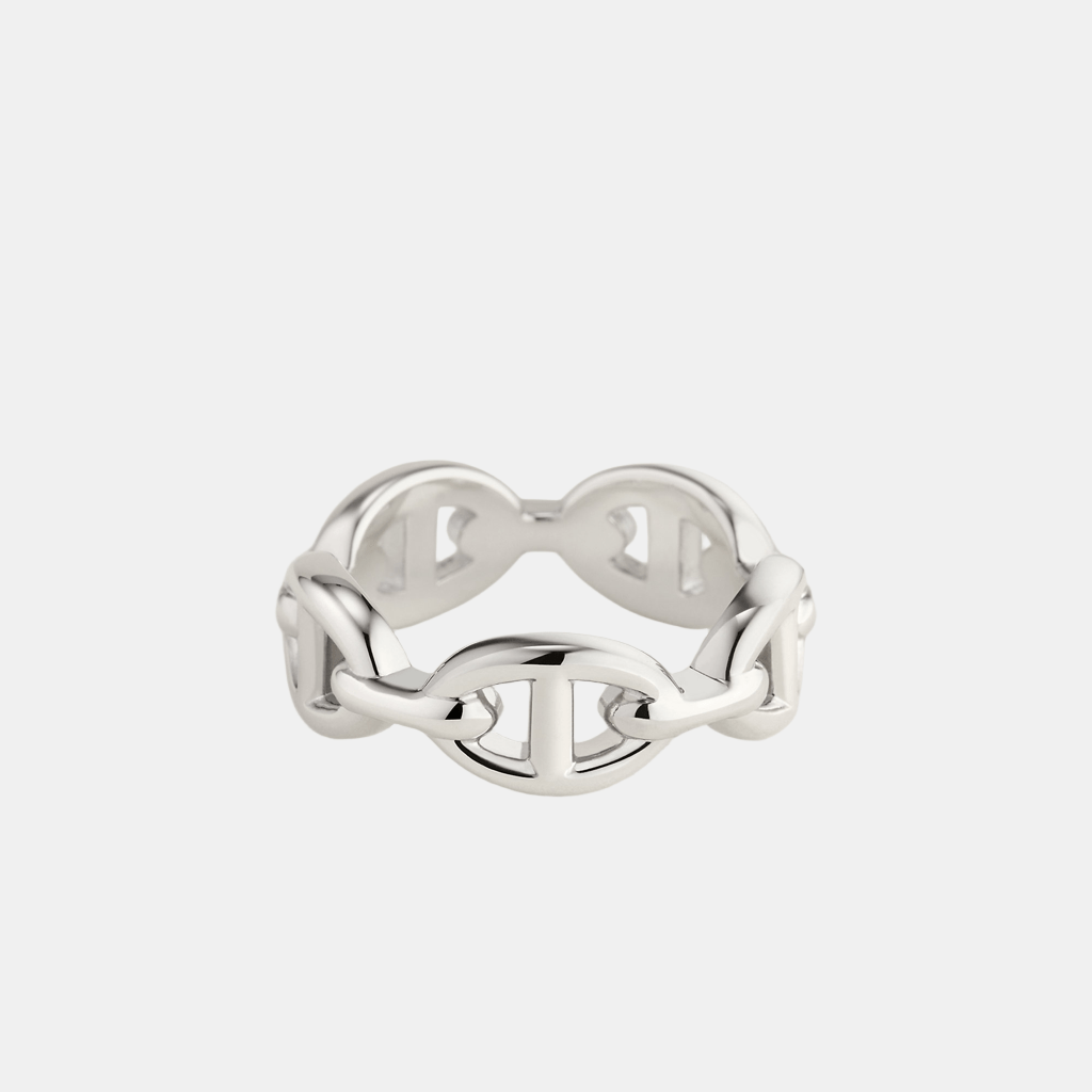 Bague Chaîne d'Ancre Petit modèle Argent