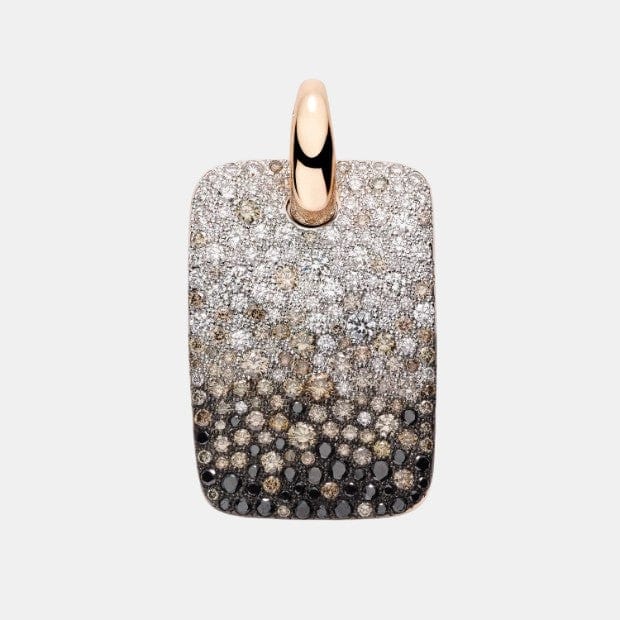Pendentif Sabbia Or rose Mixte 1.4ct