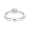 Bague 49 Solitaire - Bague en or gris 750 avec diamant 0,25 ct 58 Facettes 61000263