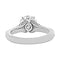 Bague 58 Solitaire - Bague en or gris et diamant taille brillant 58 Facettes 61E00490