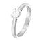 Bague 49 Solitaire - Bague en or gris 750 avec diamant 0,25 ct 58 Facettes 61000263
