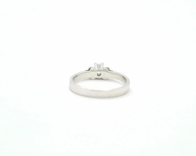 Bague Bague solitaire Damiani en or blanc sertie de diamants de 0,18 ct 58 Facettes 8745
