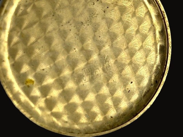 Montre Zenith Sporto - Montre vintage en or jaune 18 carats 35 mm 58 Facettes