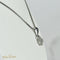 Pendentif Pendentif en or blanc 14 carats avec diamants 58 Facettes 2313
