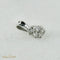 Pendentif Pendentif en or blanc 14 carats avec diamants 58 Facettes 2313