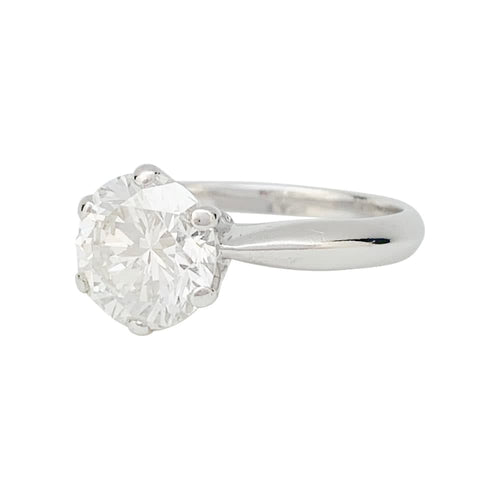 Bague 54 Bague diamant 2,52 ct en or blanc 750 58 Facettes 31503