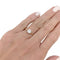 Bague 52 Solitaire - Bague en deux ors avec diamant taille brillant 1,03 ct 58 Facettes 31526