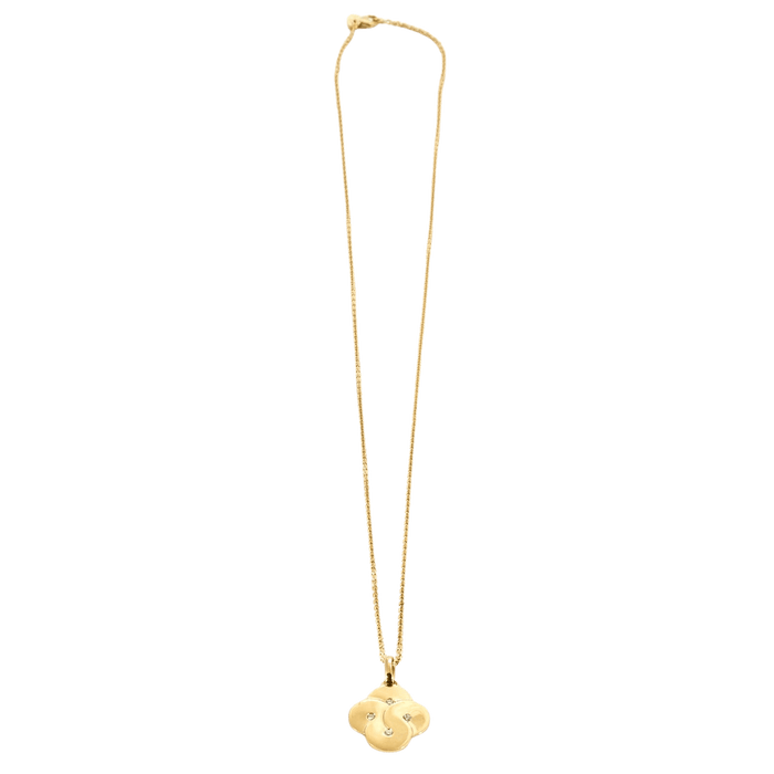 Pendentif Arthus Bertrand- Pendentif et chaine or jaune, diamants 58 Facettes DV5390-1