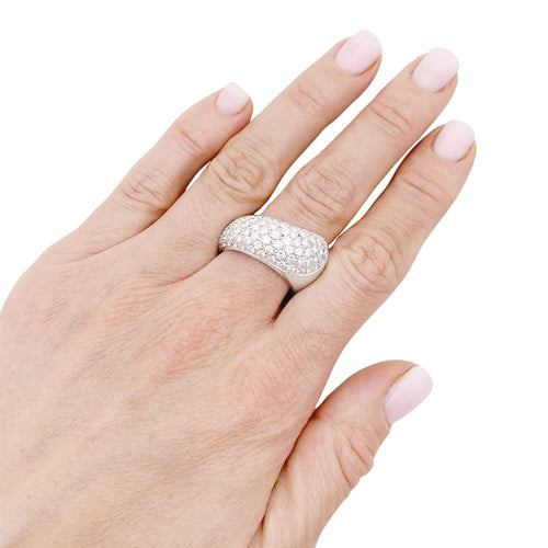 Bague 52 Chaumet Hommage à Venise - Bague en or blanc et diamants 58 Facettes 34404