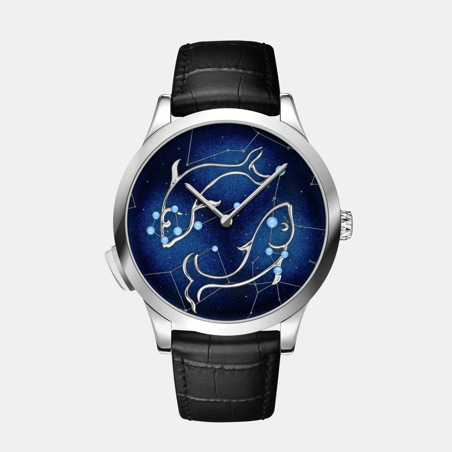 Montre Zodiaque Or blanc  