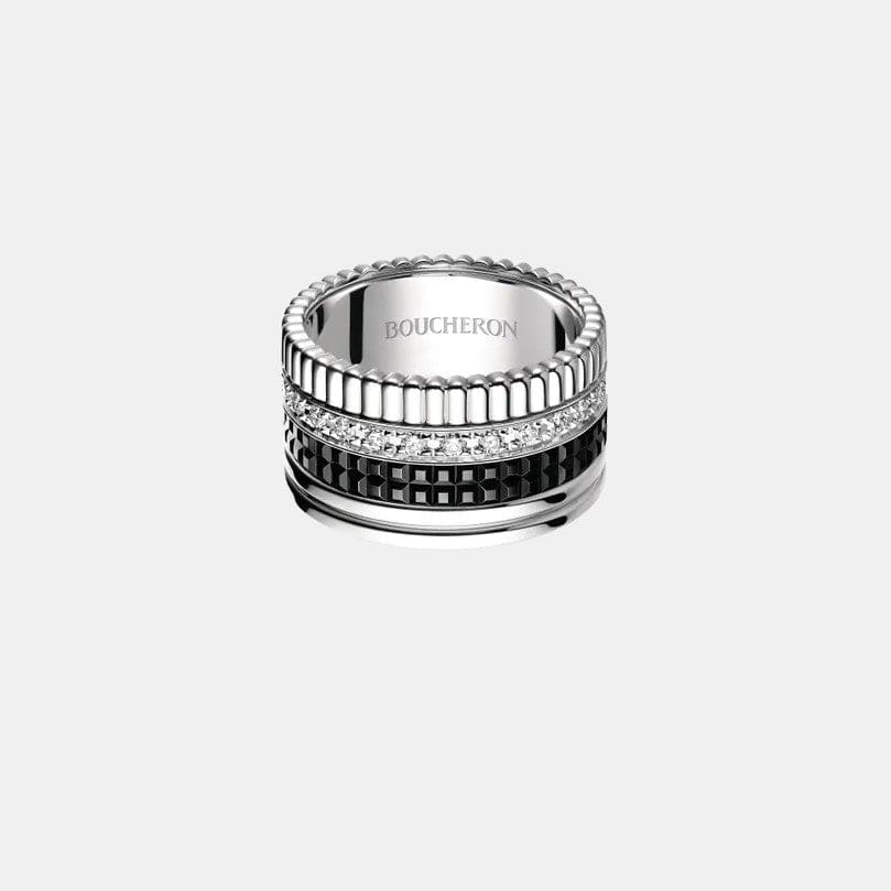 Bague Quatre Or blanc Diamant 0.51ct