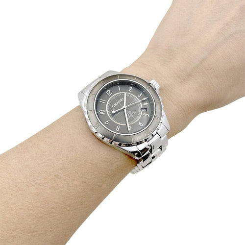 Montre Chanel J12 Chromatic - Montre femme en céramique de titane et acier 58 Facettes 35008