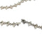 Collier Collier fleurettes en or blanc 750 et diamants 58 Facettes 31829