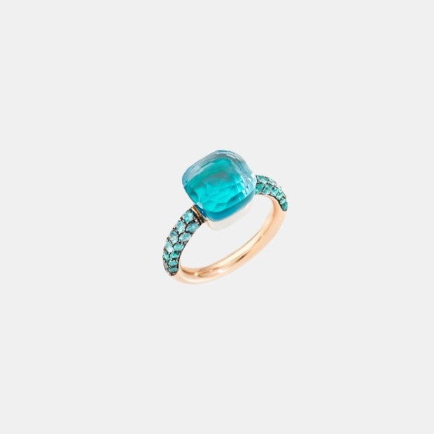 Bague Nudo Or Topaze