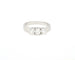 Bague Bague trilogie - 0,75 ct diamant en or blanc 18 carats 58 Facettes 12768