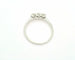 Bague Bague trilogie en or blanc 18 carats et diamants 0,41 ct 58 Facettes 10556