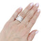 Bague 51 Bulgari B.Zero1 - Bague bandeau en or blanc 58 Facettes 34940