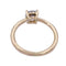 Bague 51 Bague solitaire en or rose 750 sertie d’un diamant 1 ct 58 Facettes 32094