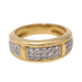 Ring 53 gold ring with diamonds 58 Facettes E360560A