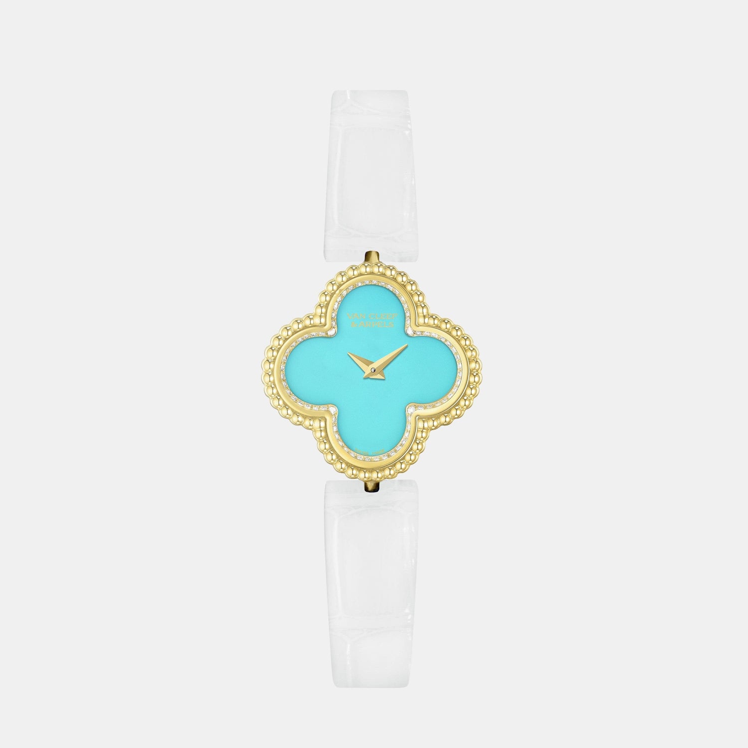 Montre Sweet Alhambra Or jaune Diamant 0.74ct