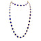 Collier Sautoir or jaune et lapis-lazuli. 58 Facettes 35078