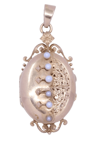 Pendentif Pendentif porte-photo Napoléon II or jaune 58 Facettes 083701