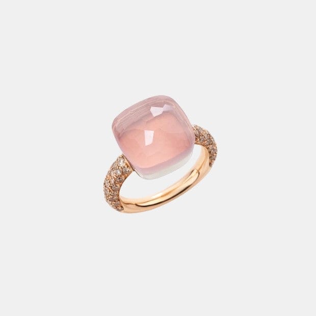 Bague Nudo Or rose Mixte