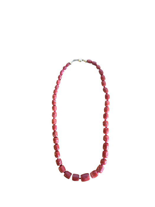 Collier en corail rouge de Méditerranée