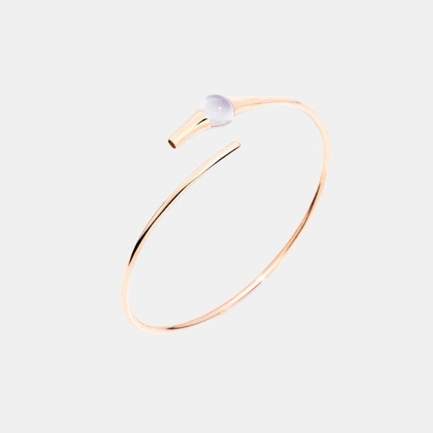 Bracelet M'Ama Non M'Ama Or rose Pierre De Lune 1.2ct