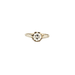 White Gold & Diamond Solitaire Ring 58 Facettes