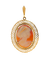 Pendentif Blonde Vénitienne - Pendentif Art nouveau en or jaune 18K 58 Facettes BO200115/BLONDEVENITIENNE