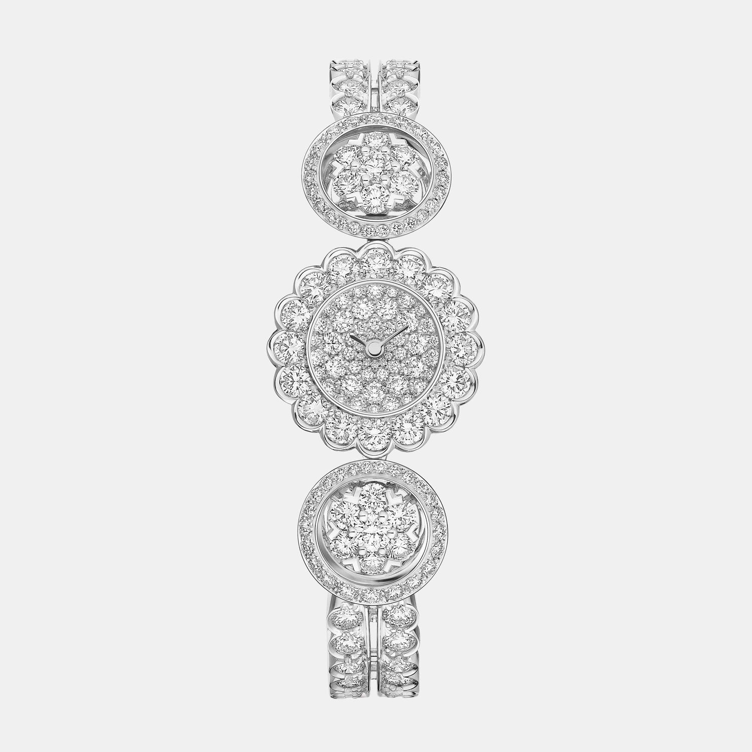 Montre Snowflake Platine Diamant 11.62ct