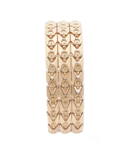 Bracelet Art déco - Bracelet souple en or jaune 18K 58 Facettes BO220280/VINTAGEARTDECO