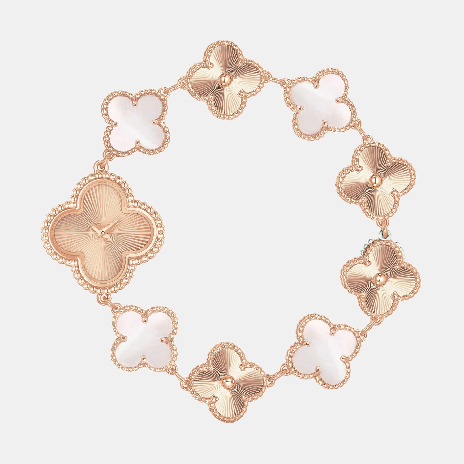 Montre Sweet Alhambra Or rose Perle 