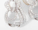 Boucles d'oreilles Boucles d'oreilles Art déco nœud pavé en platine et diamants 58 Facettes