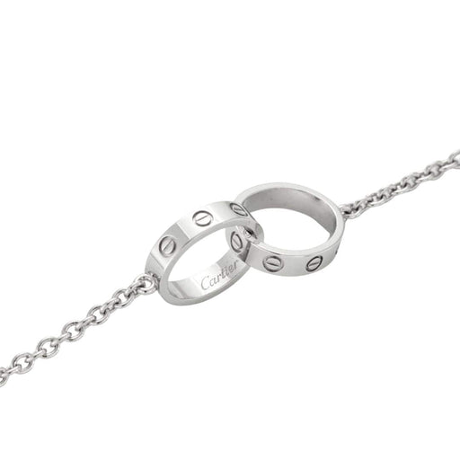 CARTIER necklace - LOVE BABY - White gold necklace 58 Facettes DDV1125-2