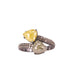 Bague 54.5 Bague Or blanc Diamants et Saphirs 58 Facettes RNG2859