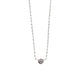 Necklace White gold diamond necklace 58 Facettes